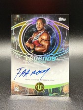 2025 Topps WWE Universe FAAROOQ Legends Auto LGA-FAA Blast /50