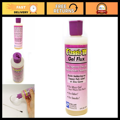 Classic 100 Gel Flux - 8 Oz | High-Performance Soldering Flux for Electronics Re