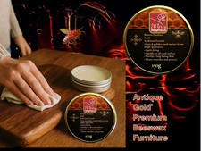 All Natural Beeswax Polish For Furniture or Leather 60g