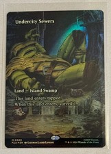 Magic the Gathering - Undercity Sewers Borderless FOIL - #20 - TMNT - MYTHIC