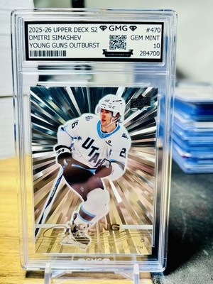 2025-26 Upper Deck Series 2 - Young Guns Dmitri Simashev #470