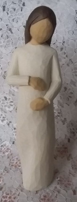 WILLOW TREE ''CHERISH'' 8'' Mom to be,  Damdaco 2001, Susan Lordi