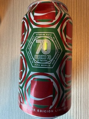 Coca Cola Mexican Cans Commemorating FIFA World Cup 2026 Set Of 5