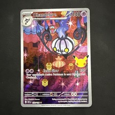Pokemon Chandelure 137/128 Holo Illustration Rare ME: 30th Celebration