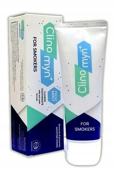 Zahnpaste Zahncreme Zahnpasta CLINOMYN SMOKERS 75 ml für Raucher