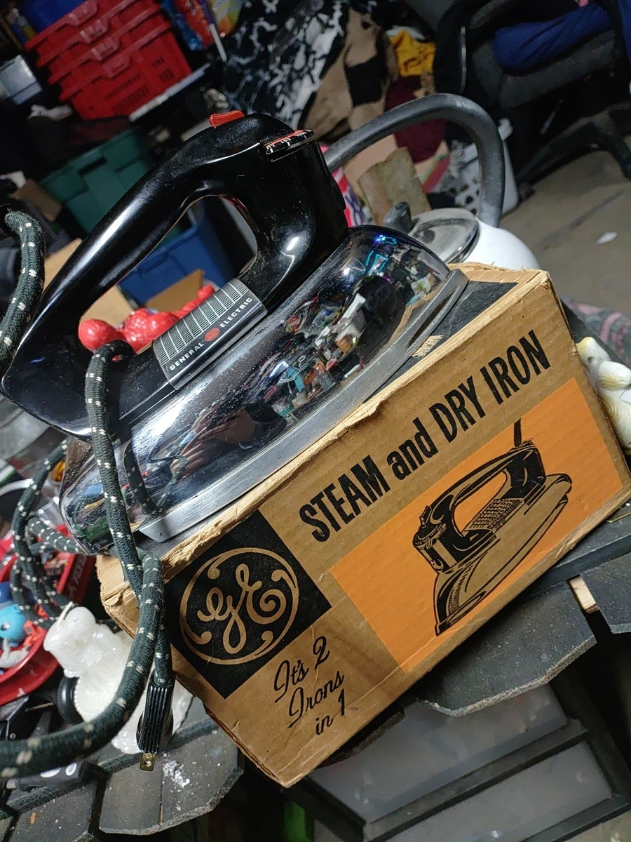 General Electric Steam Iron In Collectible Irons for sale | eBay