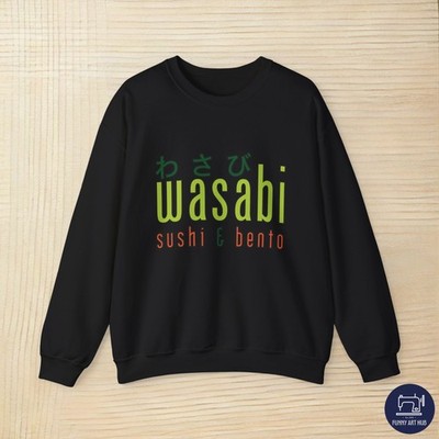 Wasabi Sushi & Bento Logo Unisex Sweatshirt