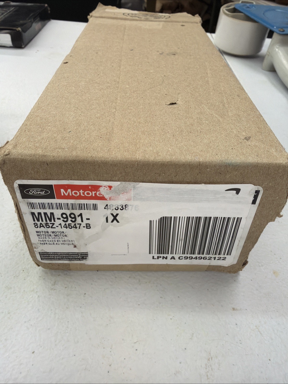  Motorcraft MM-991 / 8A5Z-14547-B OEM Front Left Seat Adjust Motor - ECS