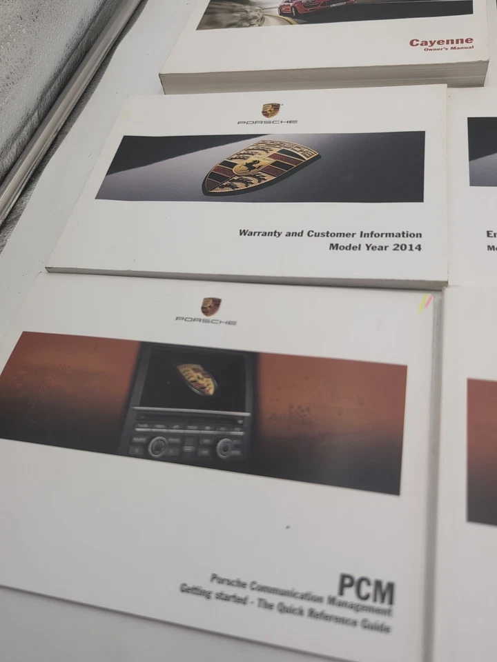 2014 Porsche Cayenne, Cayenne S, GTS Owners Manual With Case Free Shipping 14 - Image 3 of 4