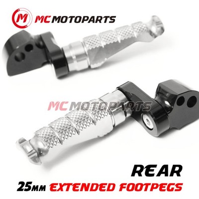 For Triumph Rocket III 2004-2018 R-FIGHT 1in. Lowering Rear Passenger Foot Pegs