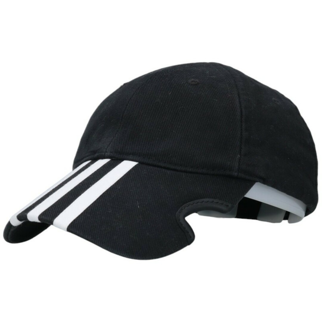 Balenciaga x adidas 712160 410B2 logo stripe baseball cap Balenciaga x adidas 712160 410B2 logo stripe baseball cap