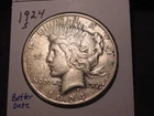 1924-S PEACE DOLLAR BETTER DATE NICE COLLECTOR COIN