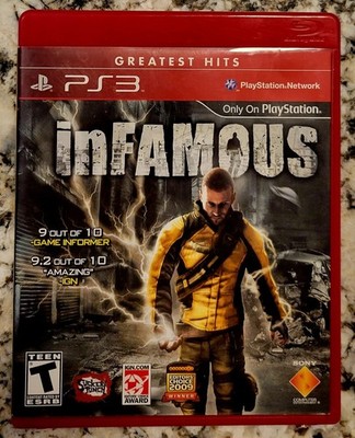 Infamous GH (Sony PlayStation 3, PS3) CIB Complete/ Manual/ Tested/FAST SHIPPING