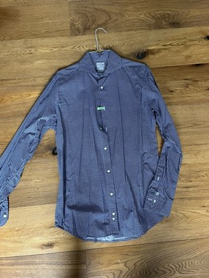 Profuomo Slim Fit Business Hemd Gr. 41 / 16 blau Wie Neu NP 80 