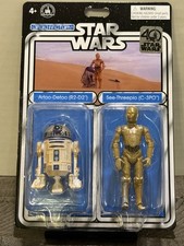 R2-D2 C-3PO 40th Anniversary Exclusive STAR WARS Droid Factory MOC NEW