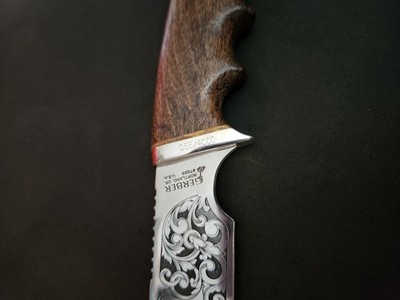 Gerber Model 525 JI Case Limited Ed. Silver Anniversary Knife