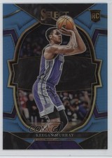 2022-23 Panini Select Concourse Light Blue Prizm 172/299 Keegan Murray #81 oh4