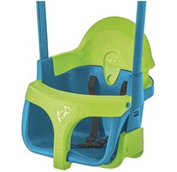 TP Toys Quadpod 4-In-1 Growable Swing Seat Green, Outdoor Playground Baby Swing
