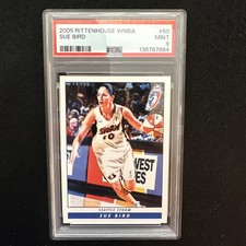 2005 Rittenhouse WNBA Sue Bird  #50 PSA 9 Pop 4 Seattle Storm