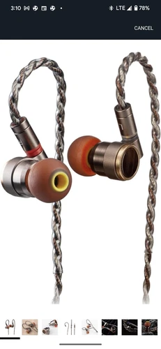 TINHIFI T4 Plus N54 Ultra External Magnetic Circuit Design 0.78 2PIN HiFi IEM...