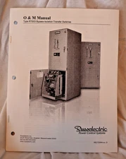 90E1720004 RussElectric O&M Manual RTS03 Bypass-Isolation Transfer Switches ATS