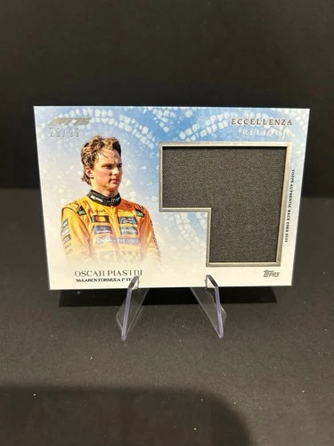 2025 Topps Eccellenza F1 Reliquia Patch McLaren Oscar Piastri /99