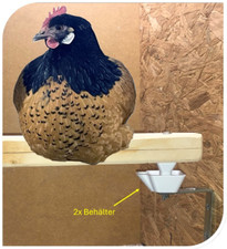 Milbensperre Hühnerstall Milbenfalle Hühnerstange Vogelmilben ROTE Vogelmilbe