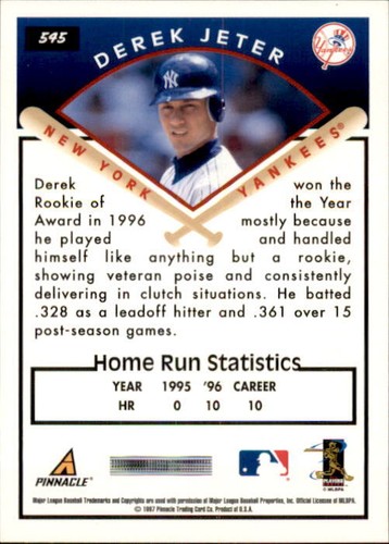 1997 Score Baseball - Pick Your Card - Picture 137 of 147