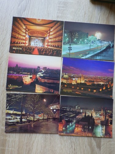 POCHETTE 18 x CPM CARTES POSTALES POSTCARDS 1985 MOSCOU MOSCOW URSS CCCP - Picture 2 of 5