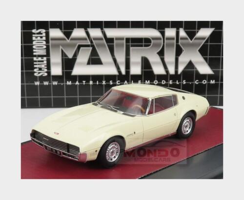1:43 MATRIX Jensen Nova Vignale 1967 White MX41002-162