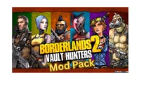 Borderlands 2 6 Maxed Modded Characters+Customizations+BAR Stats+ Xbox One + X/S