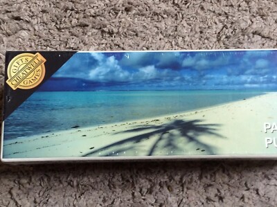 Huahine Beach Panorama Puzzle von Cheatwell Games 400 Teile, Neu