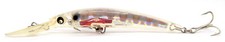 YO-ZURI CRYSTAL 3D MINNOW DD 130F FLOATING UV ATTACK FISHING HARD BAIT LURE