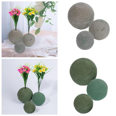 3 Stück Blumen Schaum Ziegel Trocken/Frisch Schäume Schlamm für Party Hochzeit Deko