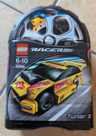 Lego Racers-Retired- 2 CANISTERS 8643 & 8666