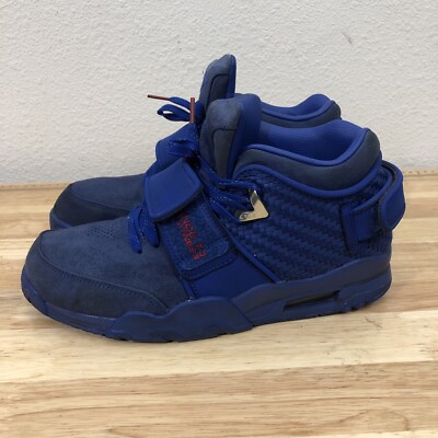 Nike Victor Cruz Sneakers Air Trainer Mens 9 Premium Rush Blue