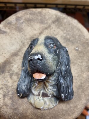 Bossons Congleton Gips Hundefigur