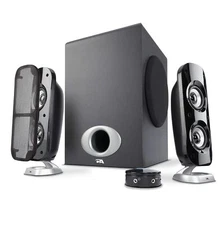 	Cyber Acoustics High Power 2.1 Subwoofer Speaker System with 80W of Power - ...
