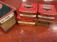 1936 37 38 39 -42 STUDEBAKER TRUCK CRANKSHAFT BEARING SET FEDERAL-MOGUL 463M 002