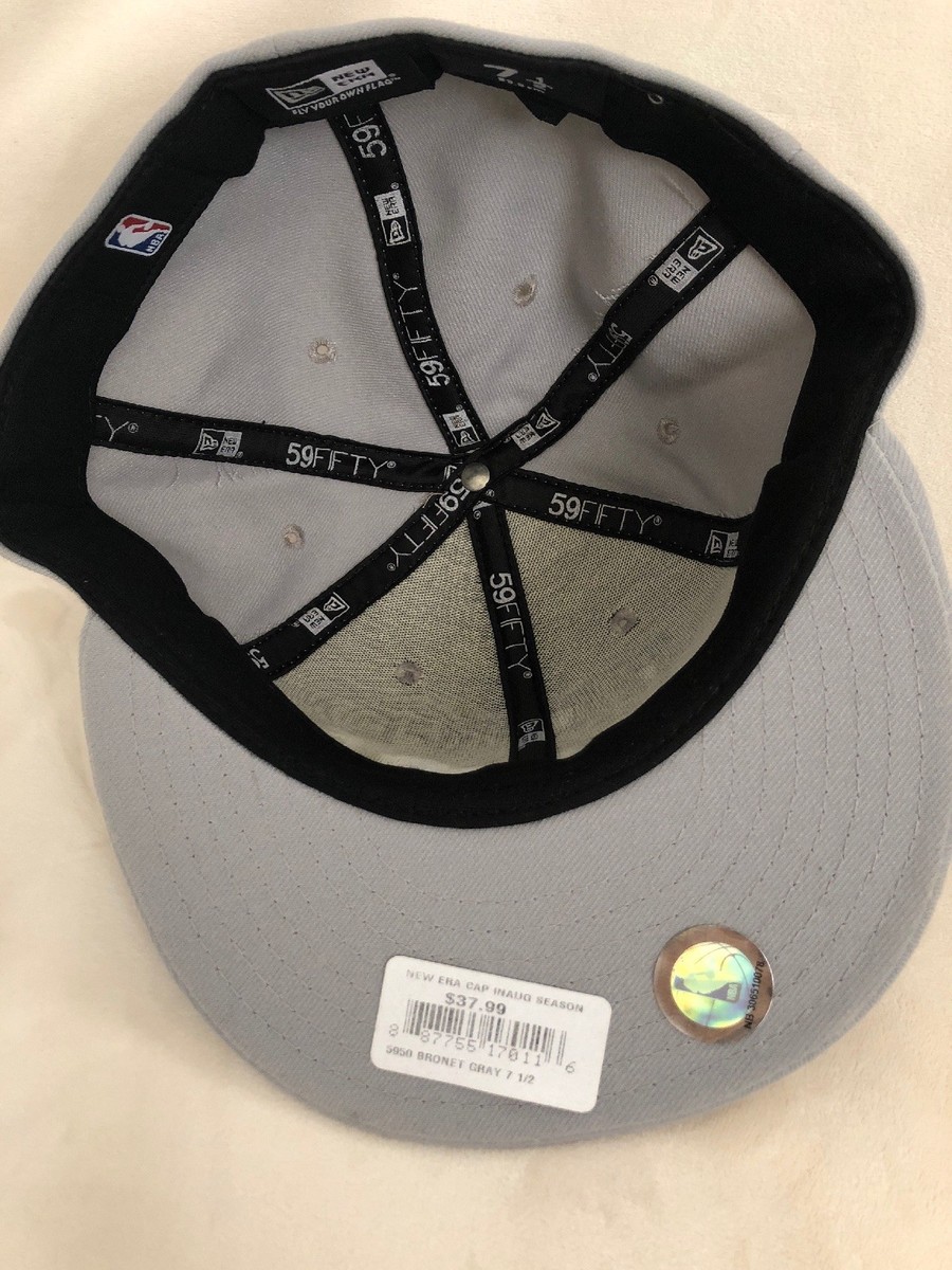 New Era Brooklyn Nets Inaugural Season NBA Gray 59FIFTY Fitted Cap
