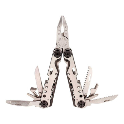 Herbertz Multitool Edelstahlgriff 8 Werkzeuge 571300