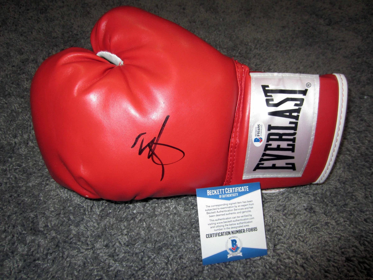 Photo Mike Tyson Signée - Légende Boxe - Réimpression 27.9 X 20.3 Cm