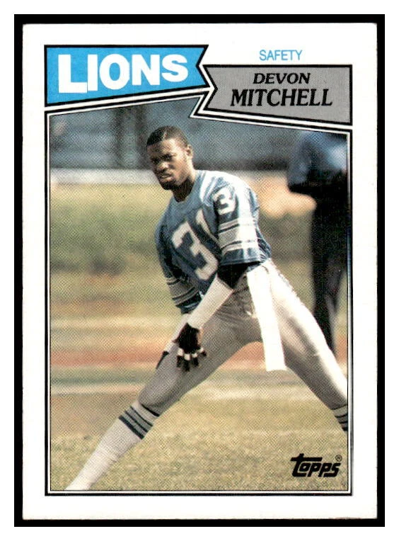 Devon Mitchell trading card