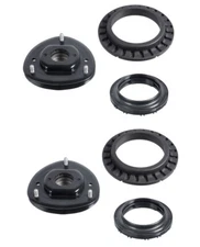 2 FEBI Left+Right Front Shock Strut Mounts w/ Bearing for Mercedes SLK300 SLK350