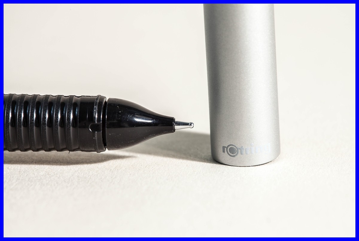 ROTRING 900 Aluminium Matt Silber TINTENKULI Stylo TIKU