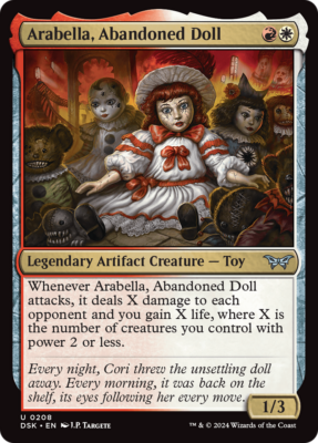 Arabella, Abandoned Doll MTG EDH Commander Deck, Boros Doll Army! | eBay Arabella, Abandoned Doll MTG EDH Commander Deck, Boros Doll Army! | eBay