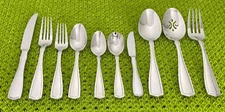 Oneida CAROLINA Stainless 18/10 Glossy Outline NEW Flatware SMART CHOICE A33N