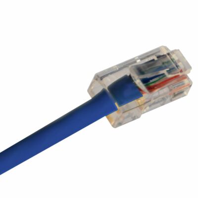 Cat 5 Cable - 25 Foot Blue, Crimped