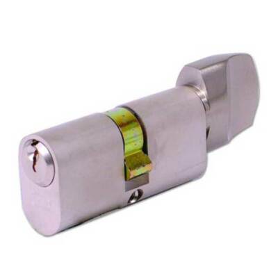 Evva Oval Knob Cylinder 36-K36 NP (A-OKZ-36-K36-NP)