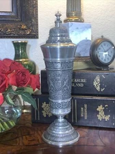 Inning Deutscher Zinn-Giesser Handwerks-Siegel German Stein Coat Of Arms ￼￼￼ ￼